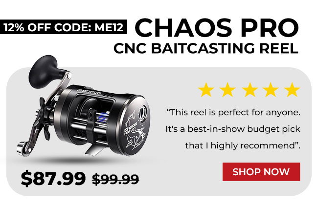 Chaos Pro CNC Baitcasting Reel