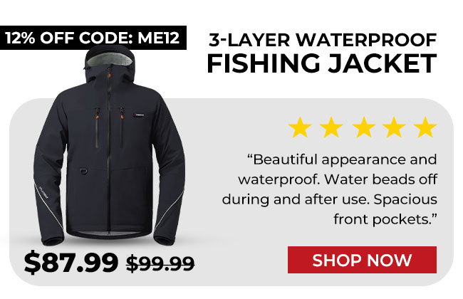 3-Layer Waterproof Fishing Jacket