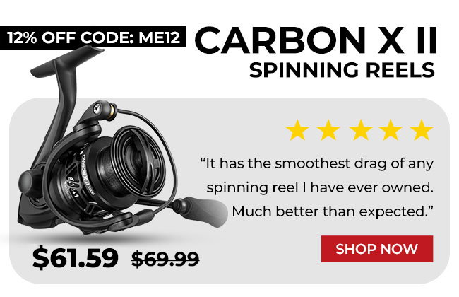 Carbon X2 Spinning Reel