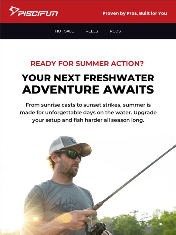 🎣Summer Freshwater Fishing – Let the Action Begin