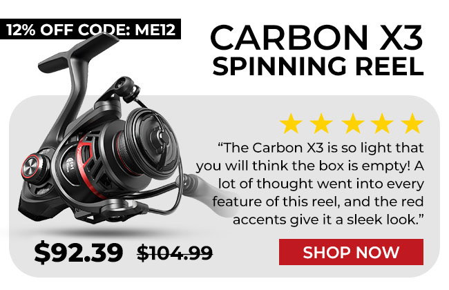 Carbon X3 Carbon AirBlade™ Spinning Reel