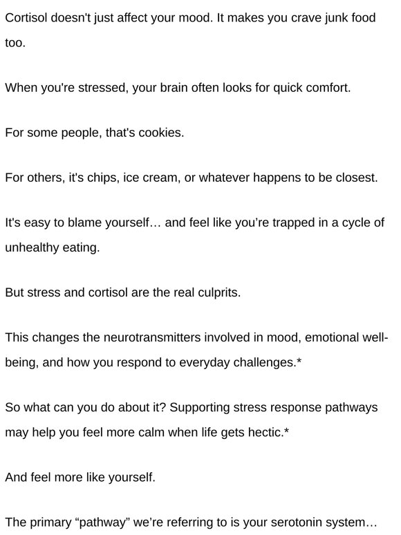 The cortisol-craving loop