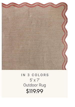 5' x 7' Outdoor Rug