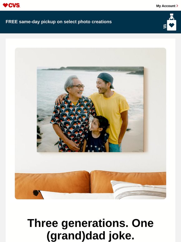 Only $25 for 16x20 Canvas. Make Family Heirlooms This Father's Day!
