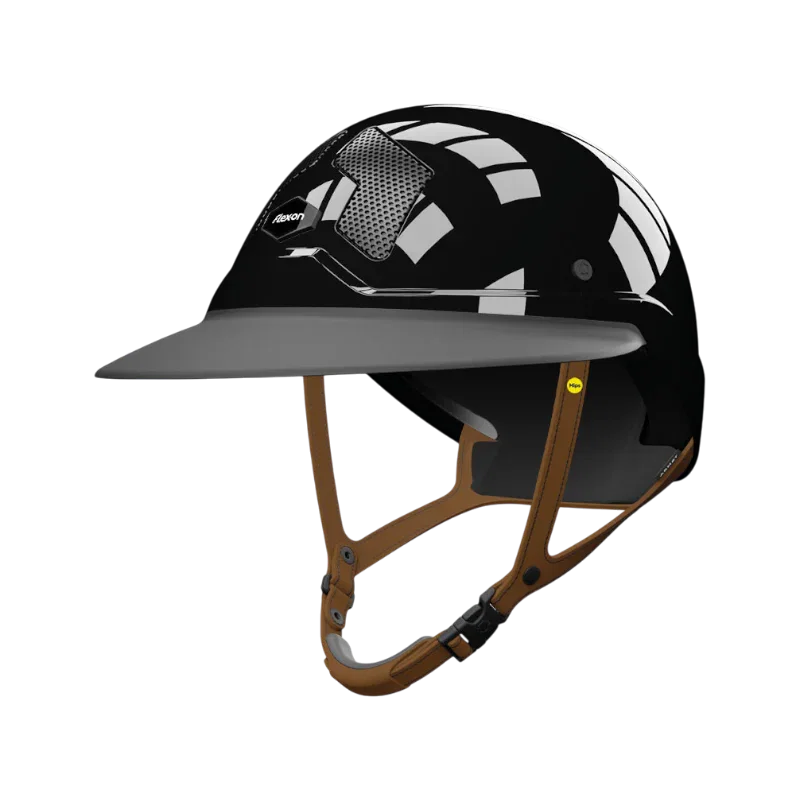 Image of Flex On - Casque Armet Star MIPS jugulaire marron visière Angel