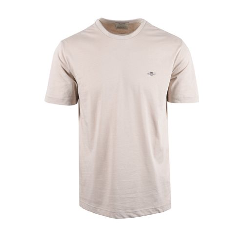 GANT REG FIT SHIELD T-SHIRT CLAY BEIGE