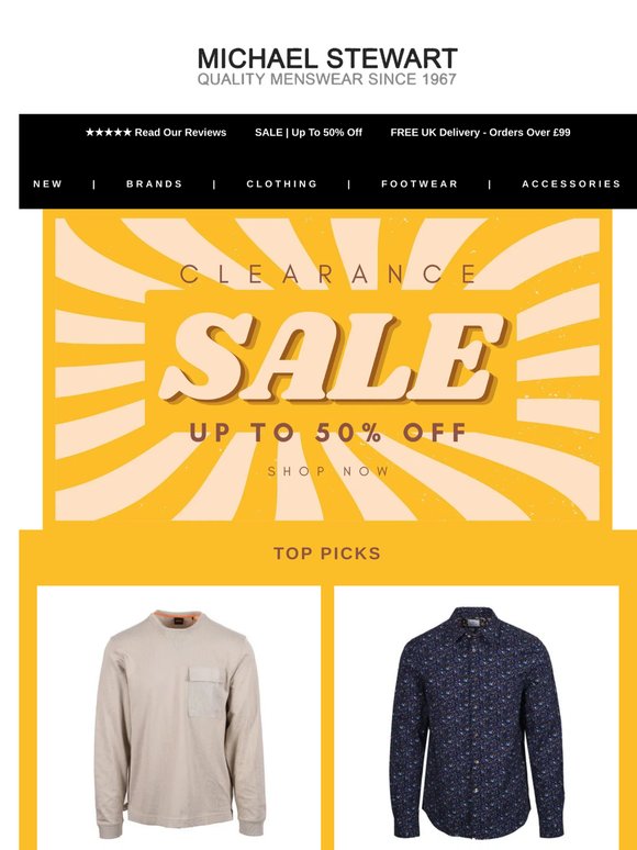 Final Reductions: Up to 50% off