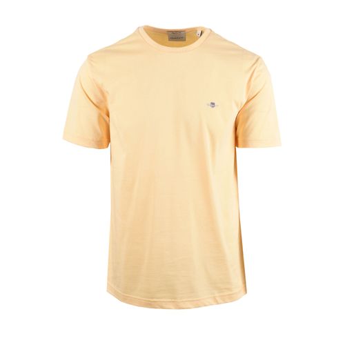 GANT REG FIT SHIELD T-SHIRT MID YELLOW