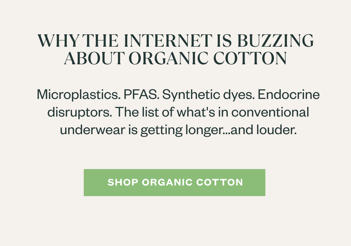 why using organic cotton