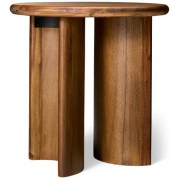 Paden End Table - Transitional Style - Acacia Wood Construction