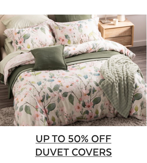 Up to 50% OFF Duvet Covers
