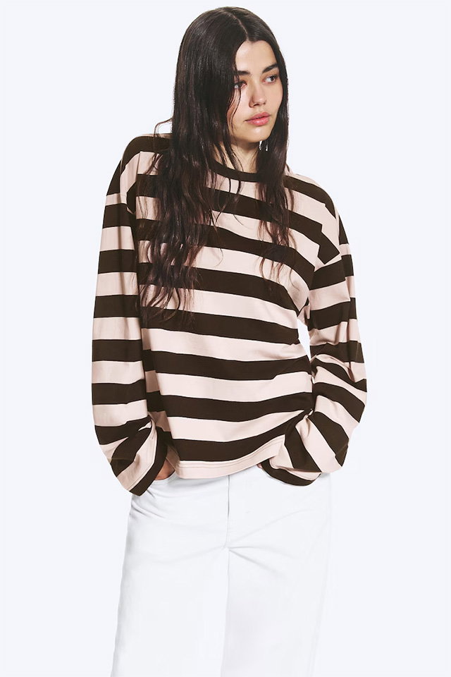LONG-SLEEVED COTTON T-SHIRT