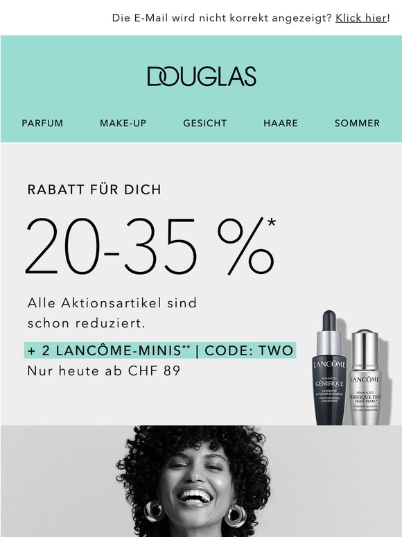 25–30 % Rabatt und 2 Gratis-Minis!