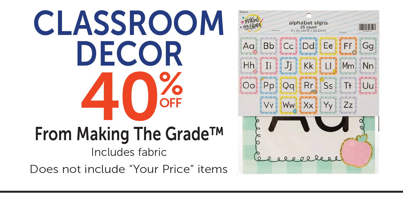 Classroom Decor