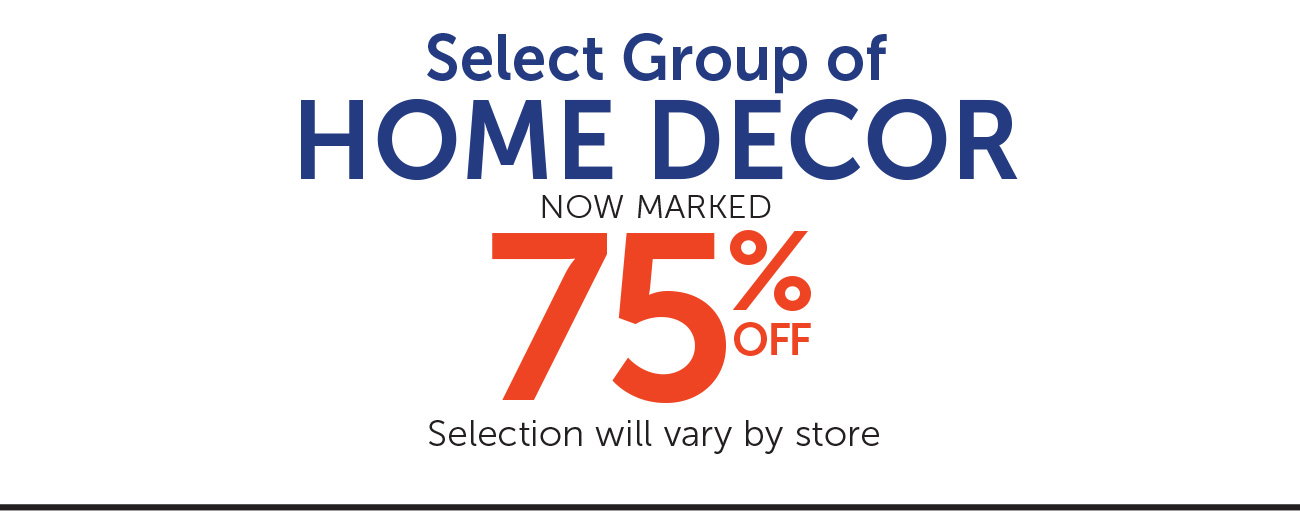Select Group of Home Decor