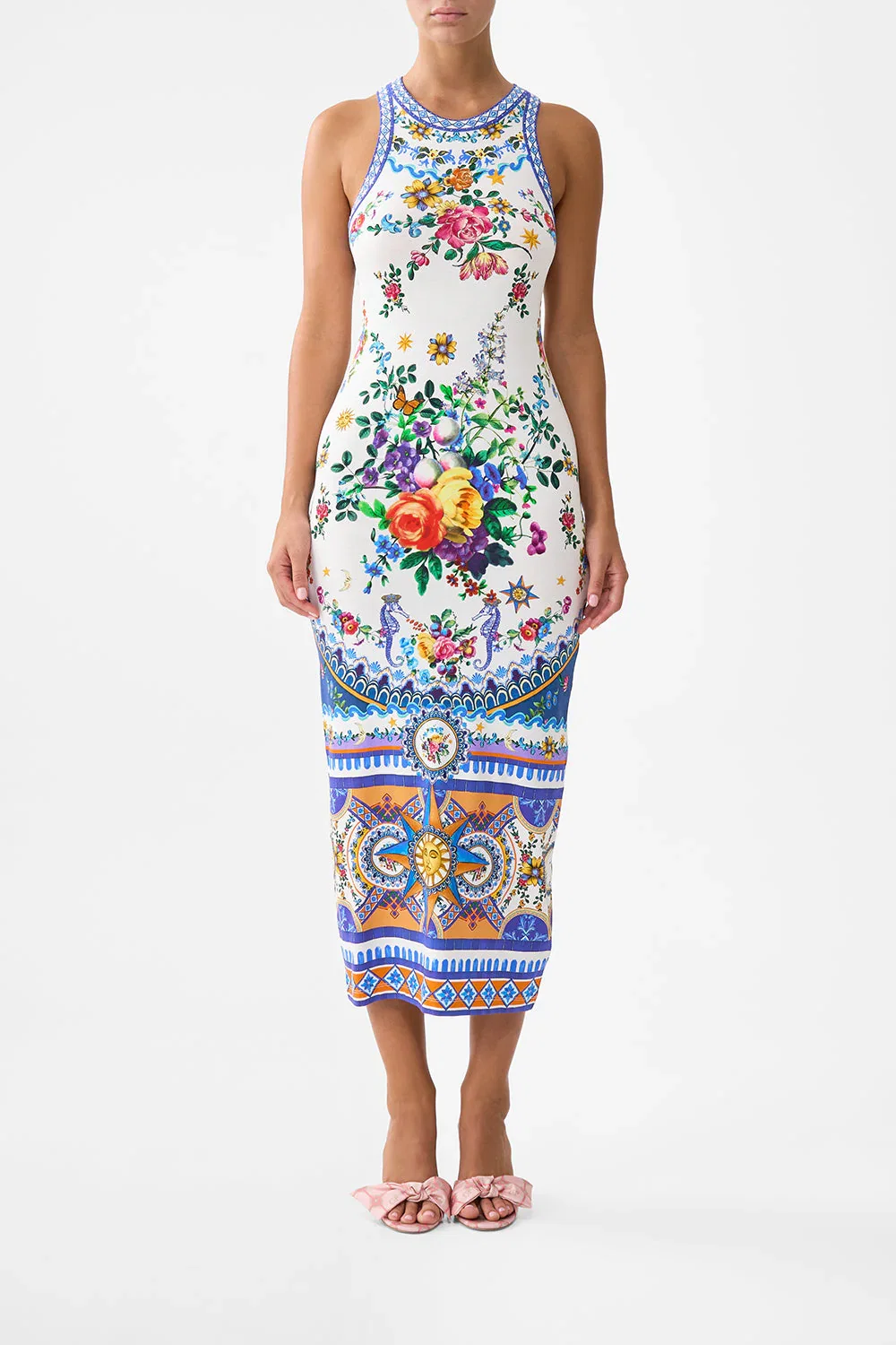 Image of JERSEY TANK DRESS TILES DARLS