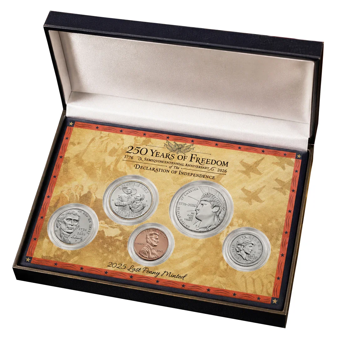 Image of Brilliant Uncirculated United States Semiquincentennial 250th Anniversary Coin Set