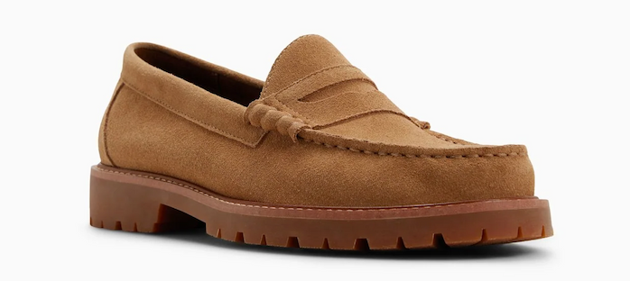 Mens Hartford Lug Penny Loafer