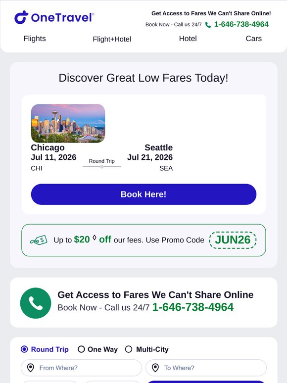 ✈️ Chicago - Seattle Flight Deals You'll Love