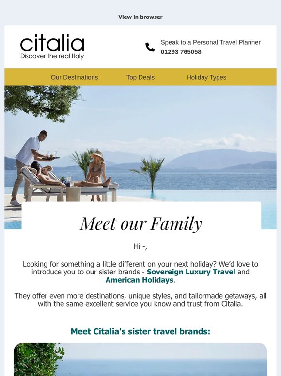 Hi —, discover something new...