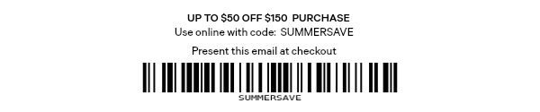 Scan this barcode to redeem the offer.