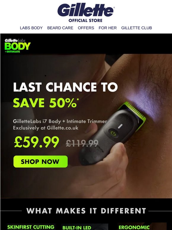 Last Chance: i7 Body + Intimate Trimmer ⏰