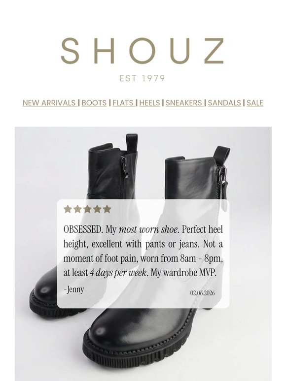 The boot customers keep asking for