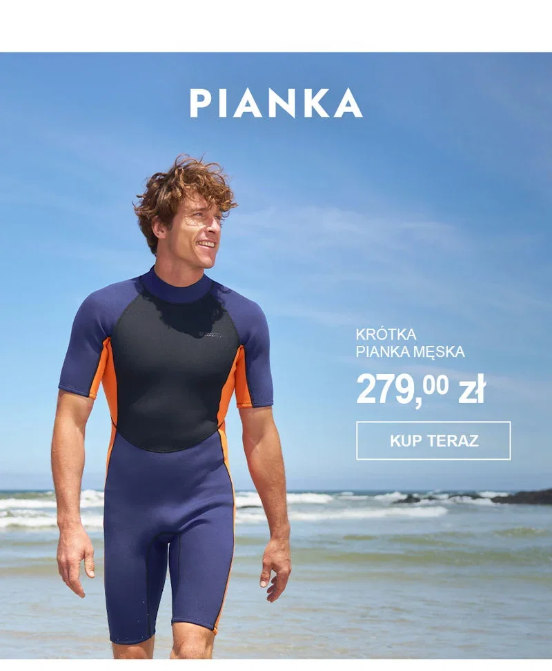 Krótka pianka męska