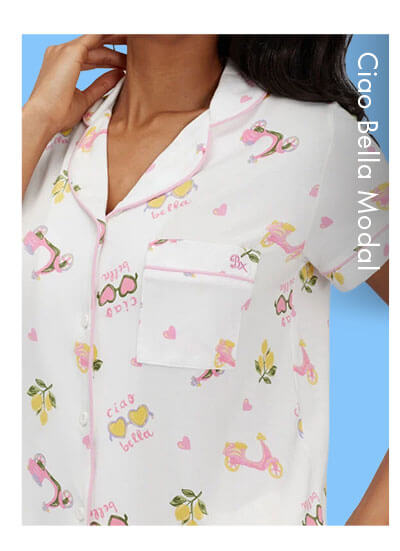 Ciao bella modal short pyjama set