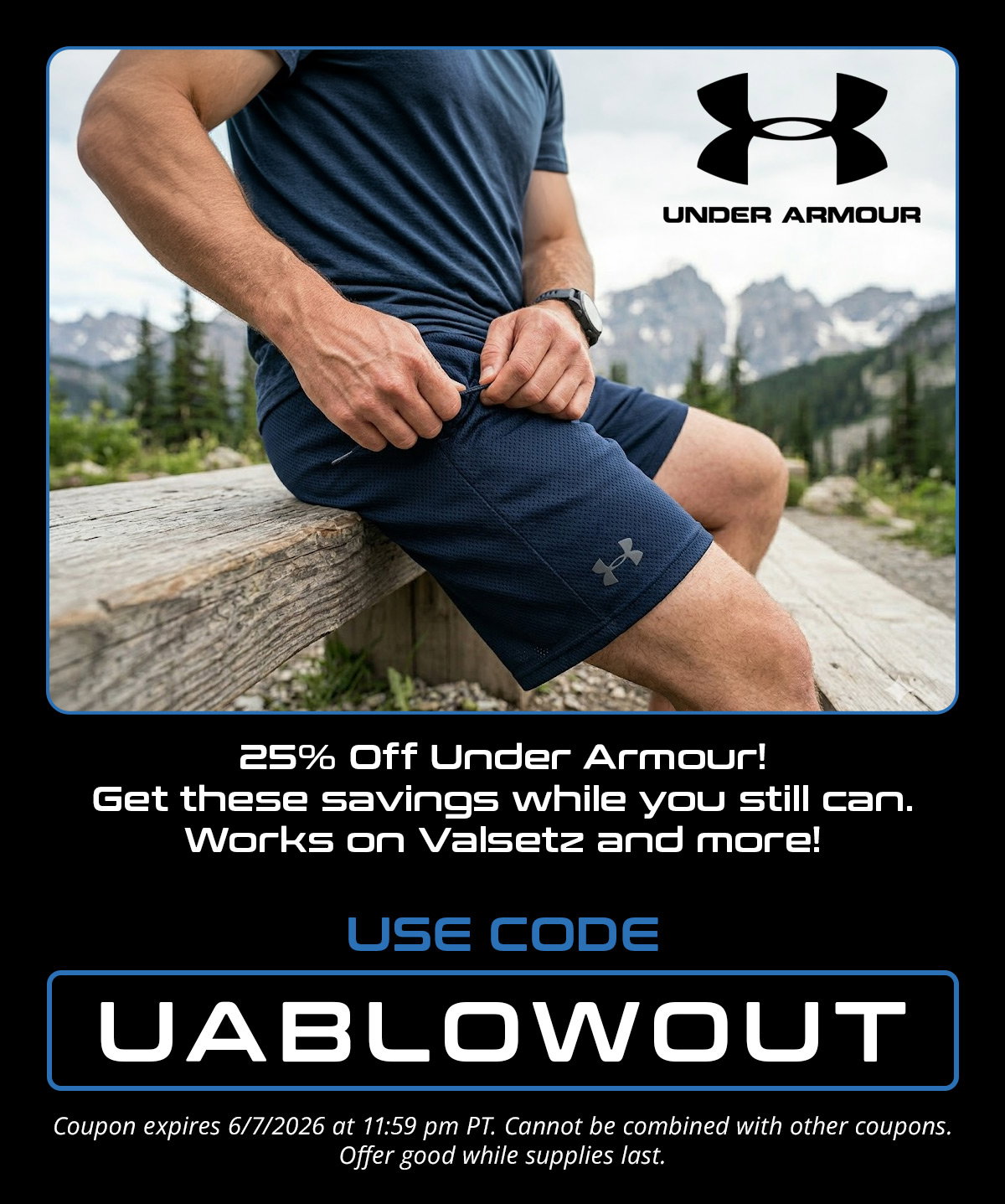 Shop Under Armour at LAPG!