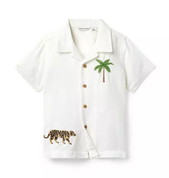 Image of The Embroidered Cabana Shirt