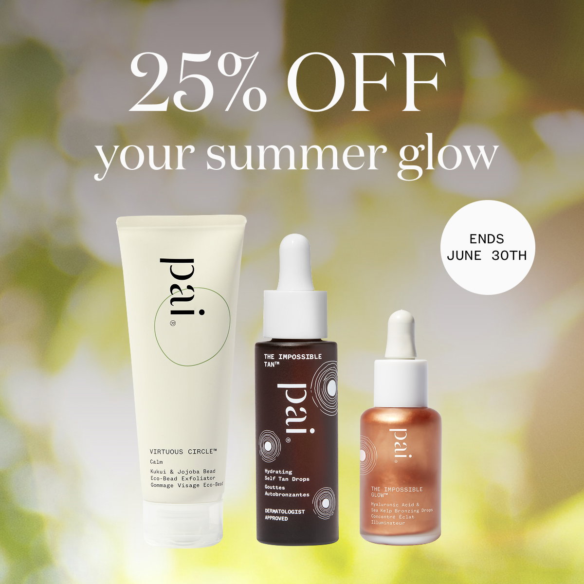 25% off Your Glow