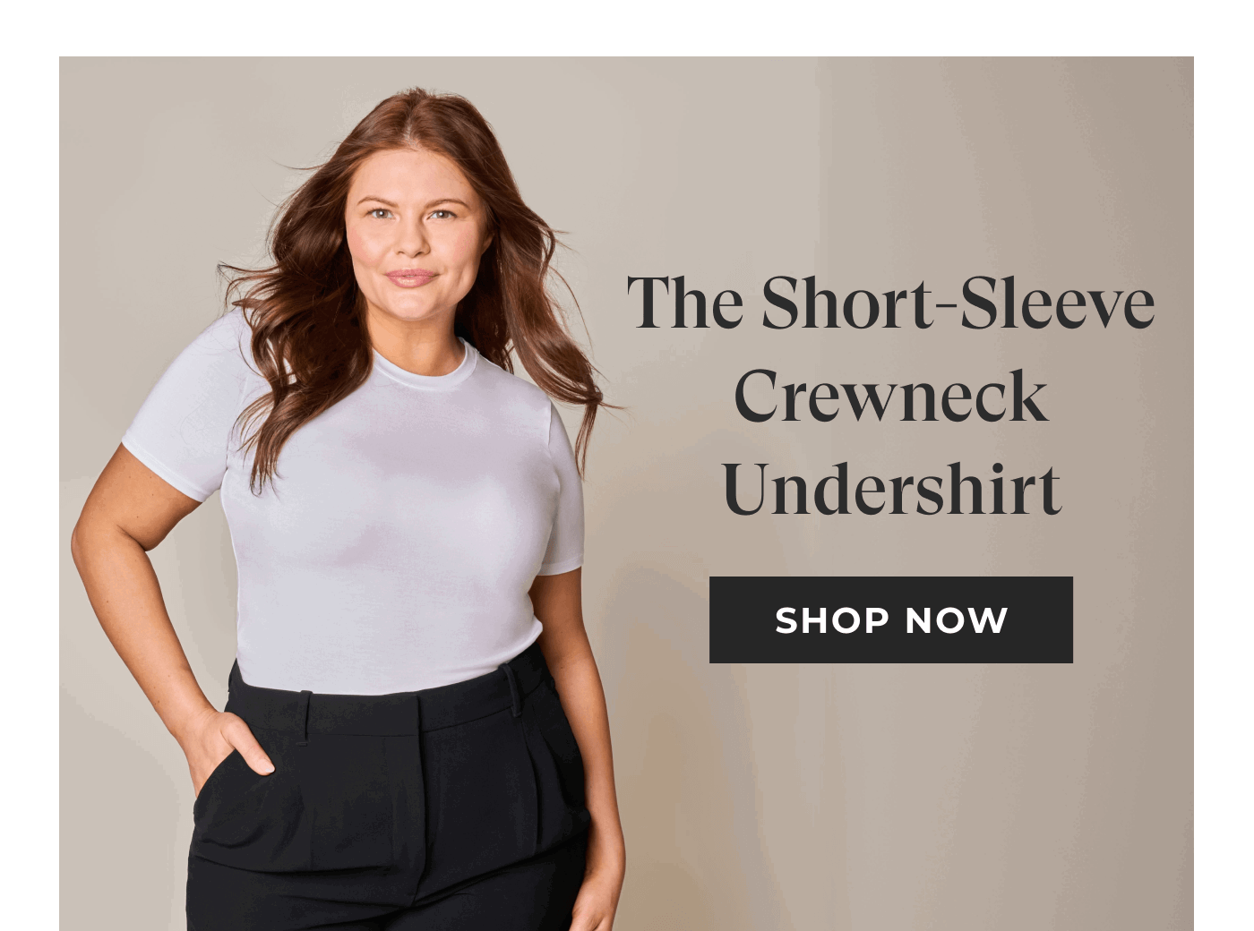 The Short-sleeve crewneck 