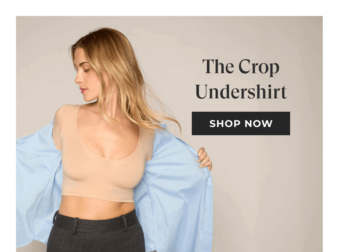The Crop Undershirt