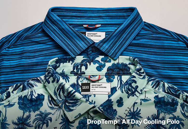 DropTemp® All Day Cooling UPF Performance Polo