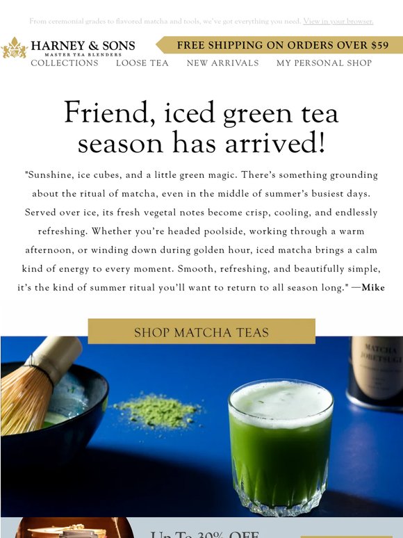 Whisked, iced, and ready for summer! Iced Matcha season is here!