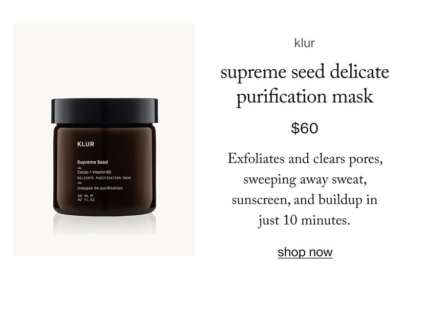 Supreme Seed Delicate Purification Mask