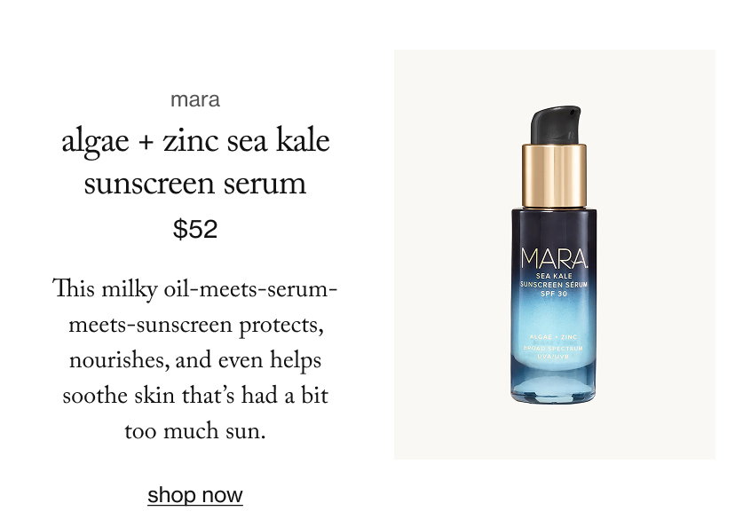 Algae + Zinc Sea Kale Sunscreen Serum
