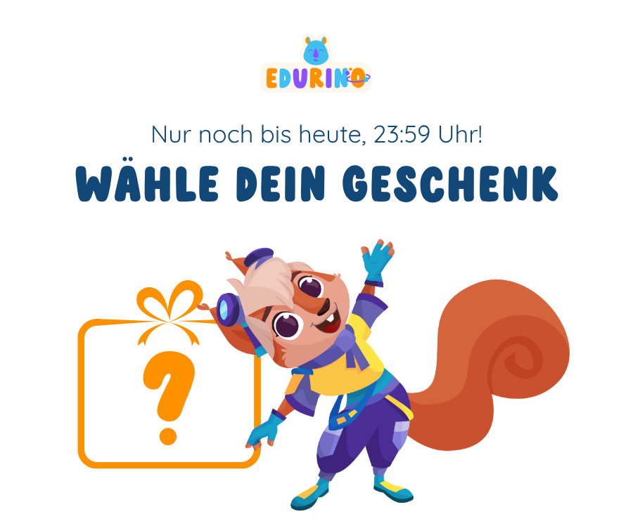 Wähle Dein Geschenk - Nur bis heute, 23:59 Uhr!