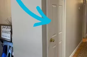 You might want to rethink your boring doors when you see this gal's brilliant $100 flip