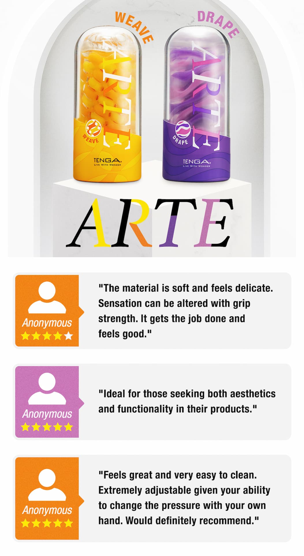 TENGA ARTE Reviews