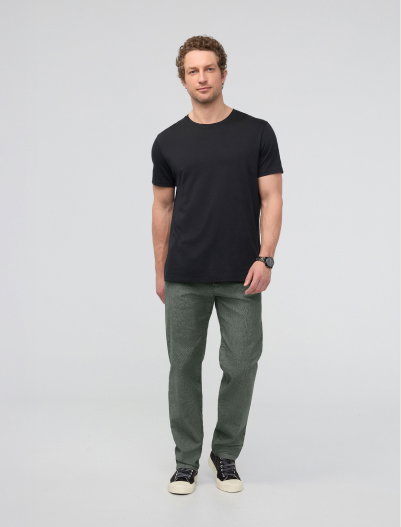 Stretch Canvas Relaxed Straight Chino