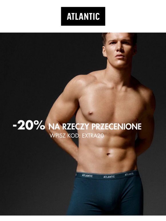 Podwajamy promocje! -20% na rzeczy przecenione 💥