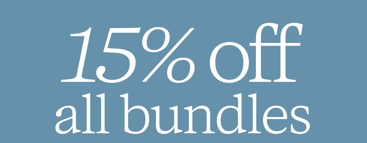 15% Off All Bundles