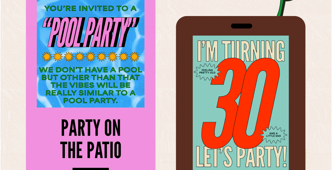 YOU'RE INVITED TO A POOL PARTY PARTY ON.I'M TURNING 30