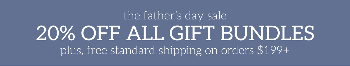 20% off gift bundles sale