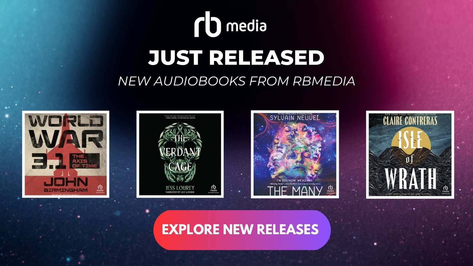 New Audiobooks from RBmedia!