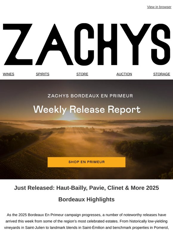 Just Released: Haut-Bailly, Pavie, Clinet & More 2025 Bordeaux Highlights