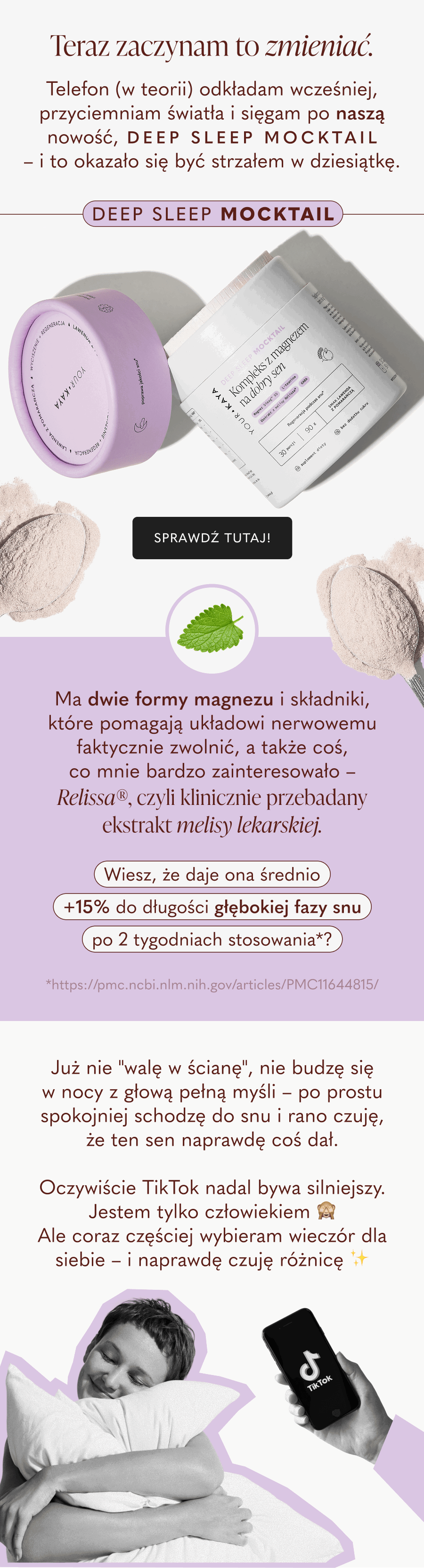 Teraz zaczynam to zmienia