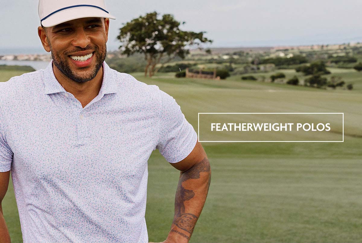 Featherweight Polos for Him